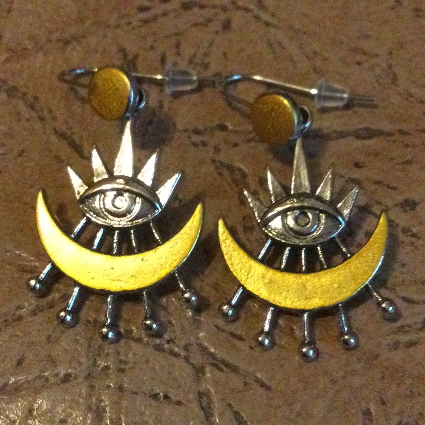 New Celestial Evil Eye Earrings